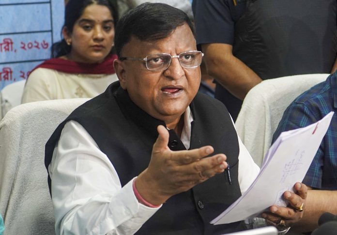 Chief Electoral Officer Manoj Kumar Agarwal on SIR rolls