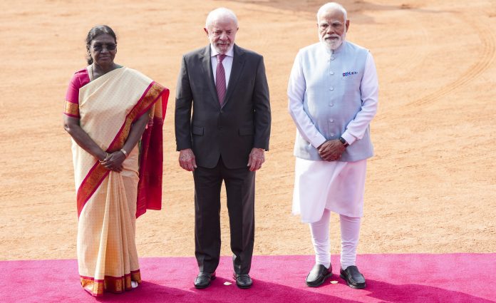 Brazilian President in Delhi