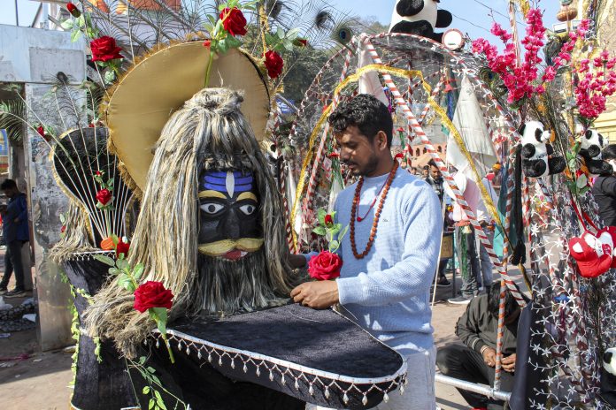 Religious procession ahead of Mahashivratri