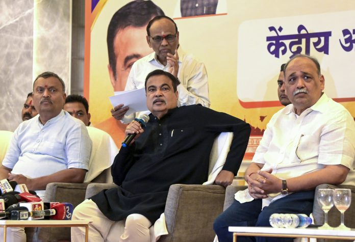 Nitin Gadkari addresses media on Union Budget