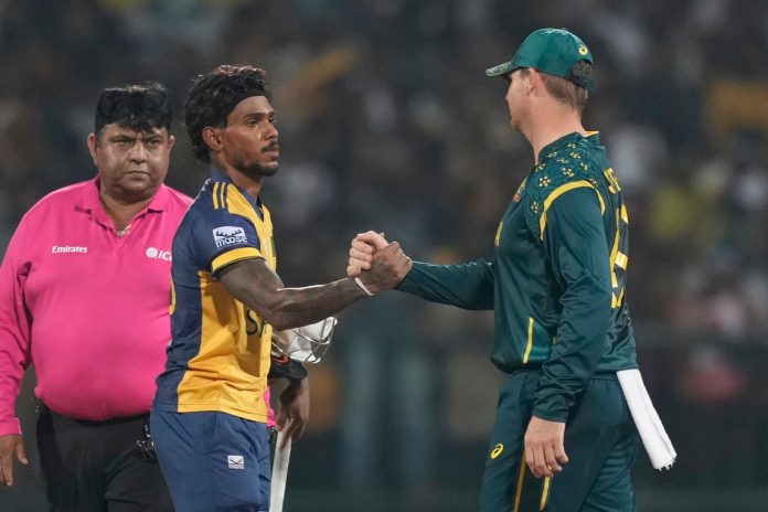 Sri Lanka Australia T20 WCup Cricket