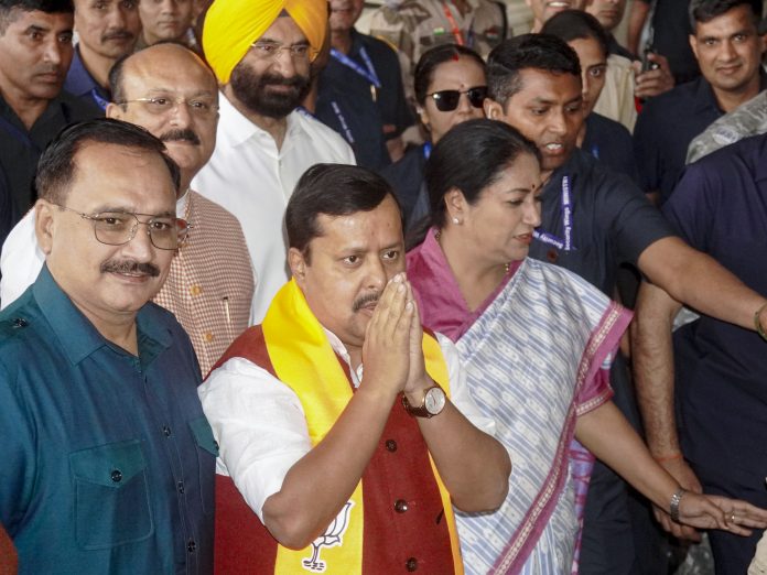 Nitin Nabin in Delhi