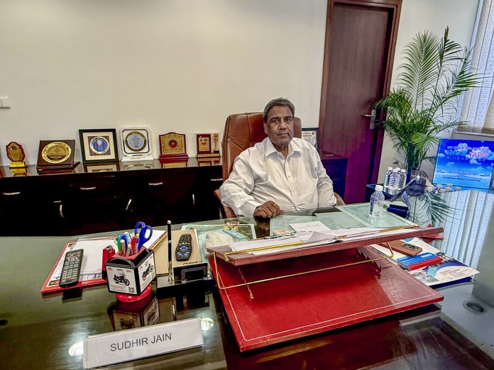 Sudhir Jain speaks to PTI