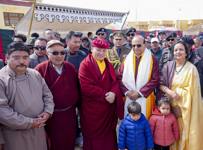 Vinai Kumar Saxena takes oath as 4th LG of Ladakh