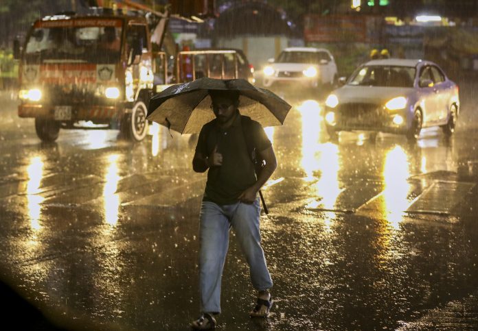 Weather: Rainfall in Hyderabad