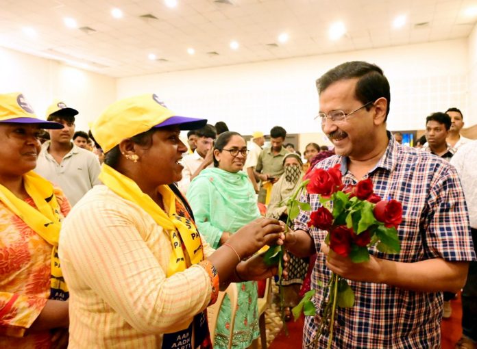 Arvind Kejriwal in Goa
