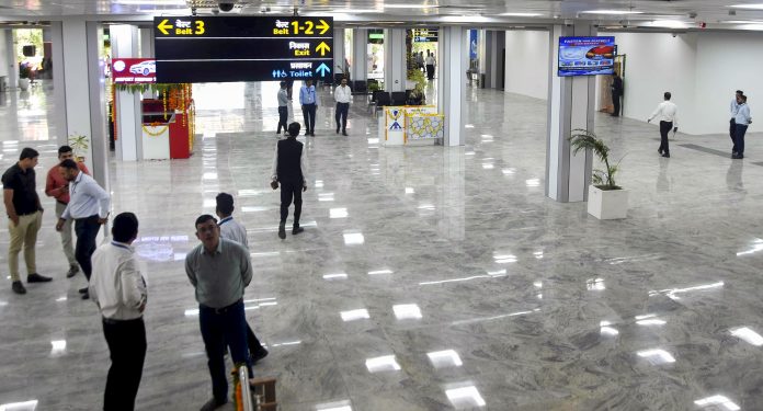 Naidu inaugurates key passenger facilities at Bhopal airport