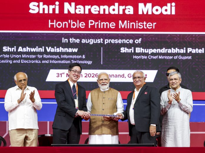 PM Modi inaugurates Kaynes Semicon