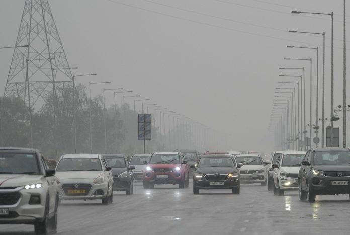Weather: Rainfall in Ghaziabad