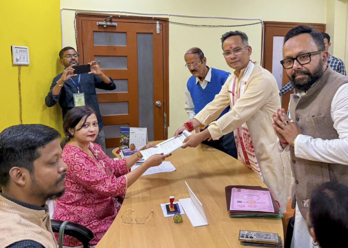 Assam polls: Gaurav Gogoi files nomination