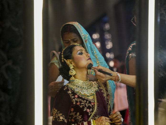 Mass wedding ceremony at Delhi's JLN Stadium