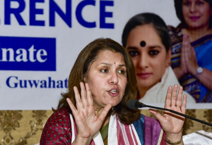 Assam polls: Supriya Shrinate addresses press conference