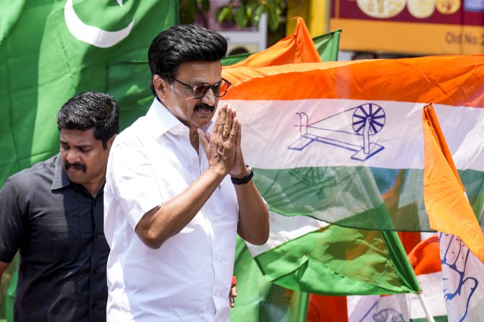 TN polls: TN CM Stalin campaigns