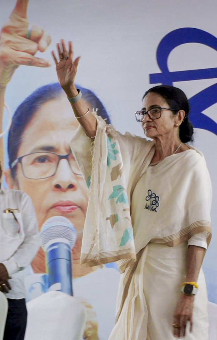 Mamata Banerjee in Bishnupur