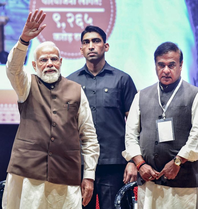 PM Modi in Assam