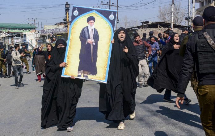 Protest in Srinagar