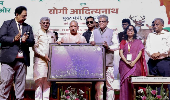 CM Yogi at national forestry dialogue