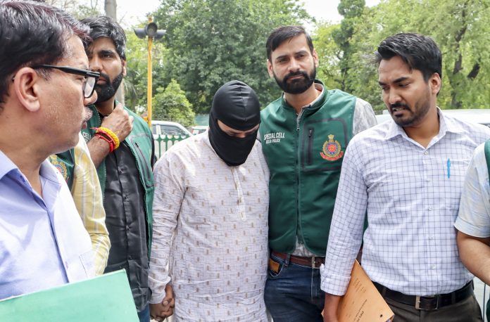 Delhi Police produce Lashkar-linked accused at Patiala House Court