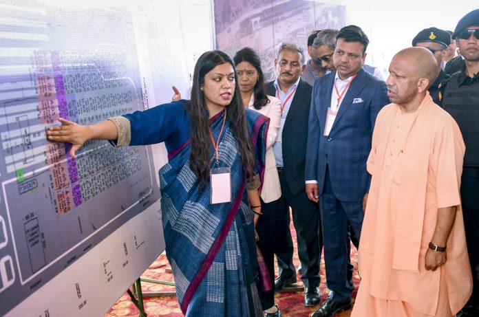 CM Yogi inspects Noida International Airport