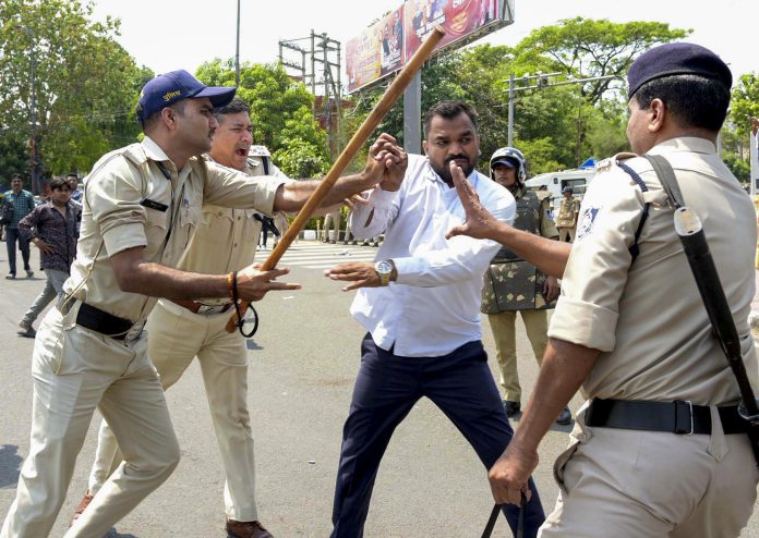 Hindu groups protest over the killing of Vijay Rajput