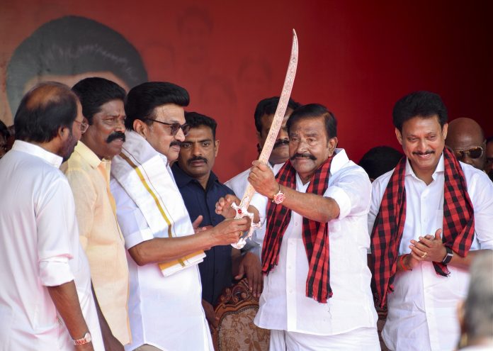 TN polls: CM Stalin campaigns in Tiruchirappalli