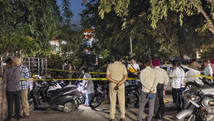 Blast outside BJP office in Chandigarh