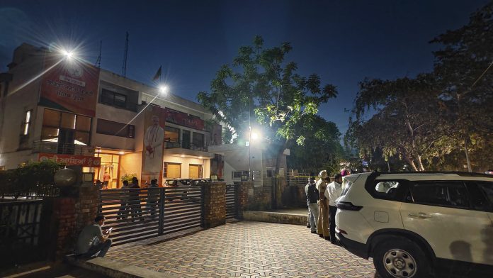 Blast outside BJP office in Chandigarh