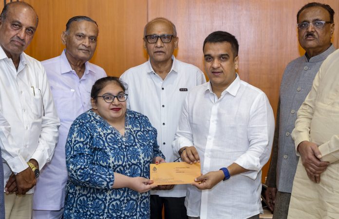 Gujarat Deputy Chief Minister Harsh Sanghvi