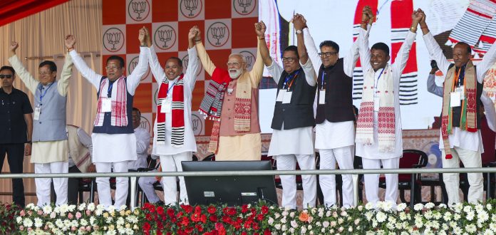 Assam polls: PM Modi campaigns