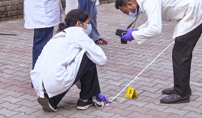 Blast outside BJP office in Chandigarh