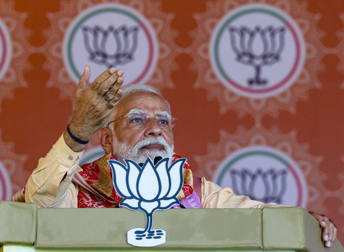 Assam polls: PM Modi in Biswanath