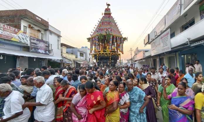 Panguni Uthira Therottam festival